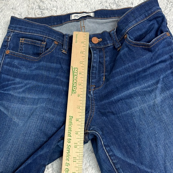 Madewell Skinny Skinny Crop Blue Denim Jeans size 30 - Picture 7 of 8